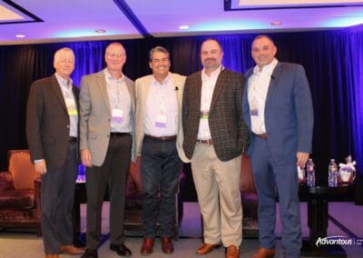 Carl Walker, Darren Owen, John Villareal, Jeff Glasspool and Senior Advisor a Advantous Bob Adair at SALT Summit 2024 panel.