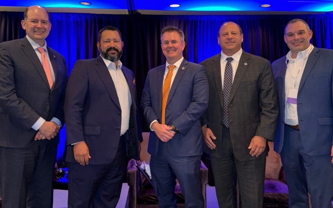 Advantous Co-Owner Jason Decuir, Senator Mike Reese, Mano DeAyala and Carl Walker discuss upcoming legislative priorities at the 2024 SALT Summit