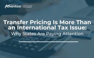 Transfer Pricing Is More Than an International Tax Issue: Why States Are Paying Attention