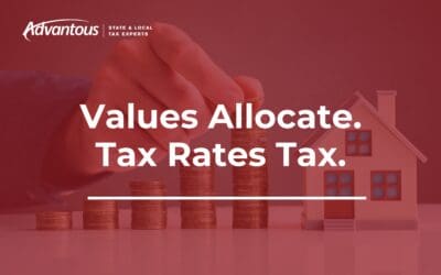 Value Allocate. Tax Rates Tax.